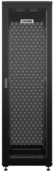 фото Шкаф напольный 19", 42U ONTEK TC42U68PPDLDRSWAS-9005 в Казани