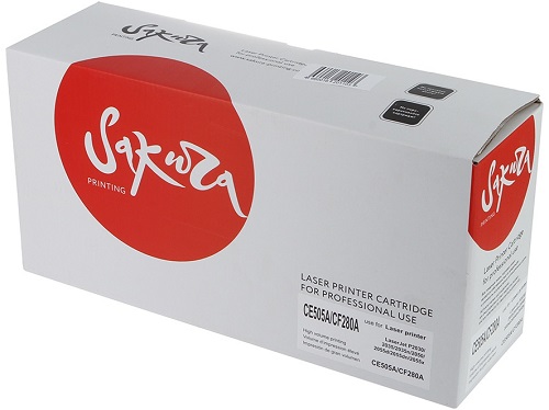 

Картридж Sakura SACE505A/CF280A для HP Laserjet 400M/401DN P2035/P205, LJ M425, черный, 2700 к., SACE505A/CF280A