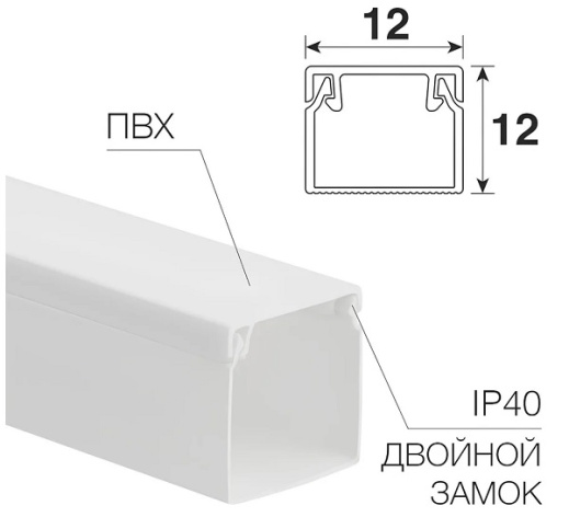 фото Кабель-канал  Rexant 28-1212-2 в Екатеринбурге