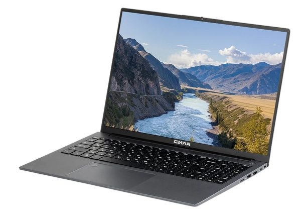 фото Ноутбук СИЛА B-516 16" (Intel Core i5, 16Гб DDR4, SSD 512 Гб, Iris Xe Graphics, Windows 11 Профессиональная) Серый [B-516-1]