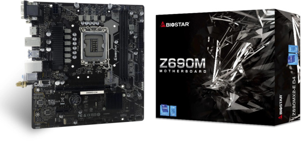фото Материнская плата mATX Biostar Z690MX2-E D4 в Волгограде