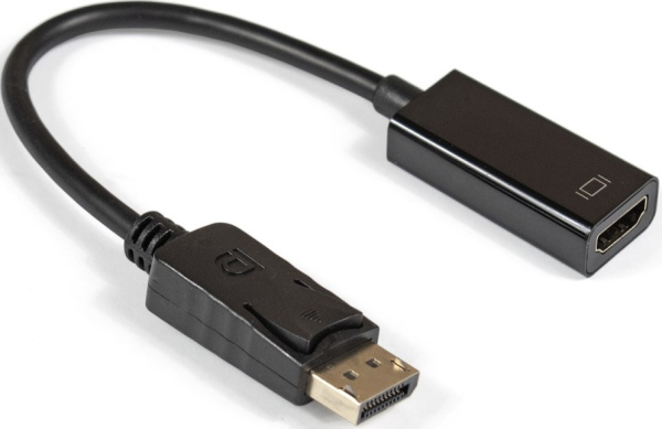 фото Кабель-переходник DisplayPort-HDMI Exegate EX-DPM-HDMIF-0.15 в Екатеринбурге