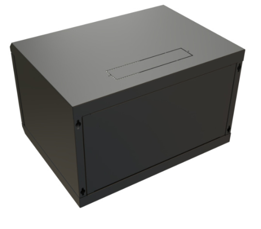 фото Шкаф настенный 19", 9U WRLine WR-TW-0945-SR-RAL9004 в Казани