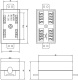фото Адаптер проходной  Hyperline CA-IDC-C5e-WH в Санкт-Петербургe