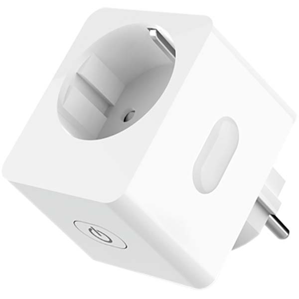

Переходник Gauss 5510122 сетевой (умная розетка) Smart Home 2300W 207-253V 10А IP20 c заземлением, 5510122
