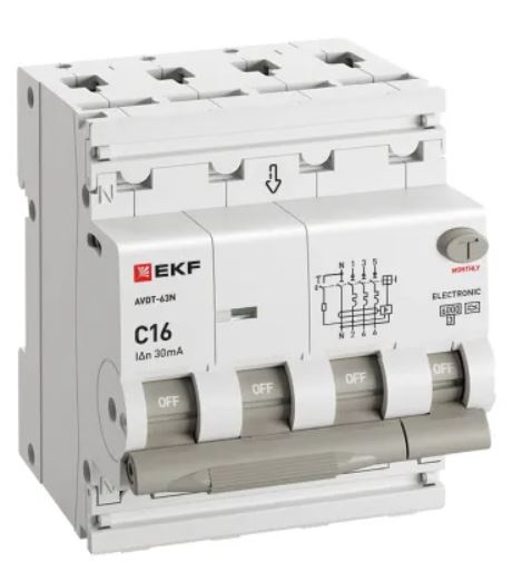 фото Автомат дифференциальный EKF D63N46EA16C30