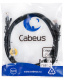 фото Кабель патч-корд U/UTP 5e кат. 2м Cabeus PC-UTP-RJ45-Cat.5e-2m-BK