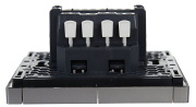фото Переключатель двухклавишный IEK FP-V22-0-10-1-K46
