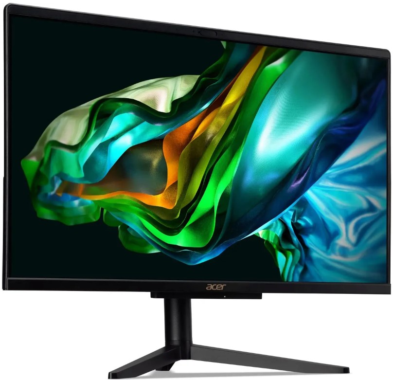 

Моноблок 23.8'' Acer Aspire C24-1610 DQ.BLCCD.003 i3-N305/16GB/512GB SSD/UHD Graphics/1920x1080/WiFi/BT/cam/мышь/клавиатура/Eshell/черный, Aspire C24-1610