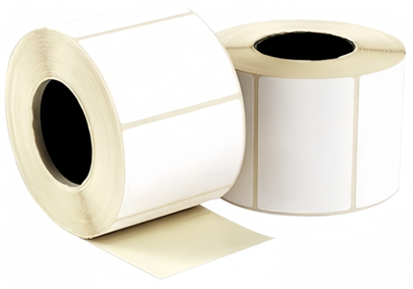 Изображение товара Этикетки OEM 58x60 мм, 500 шт, полипропилен, рулонная упаковка