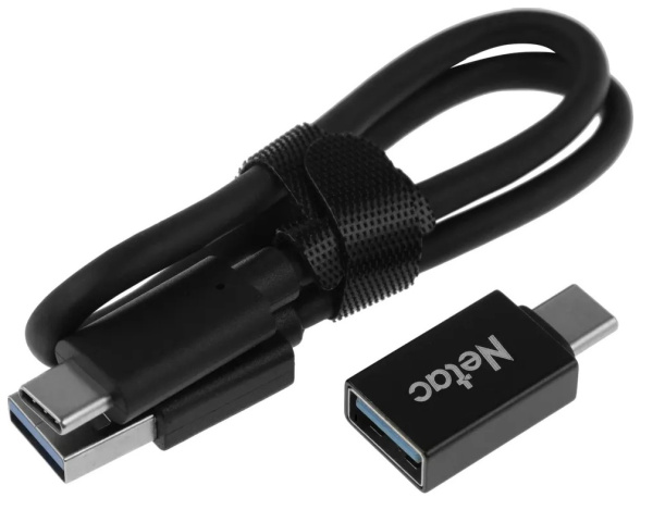 фото Внешний SSD USB 3.2 Gen 2 Type-C Netac NT01ZSLIM-002T-32BK в Екатеринбурге