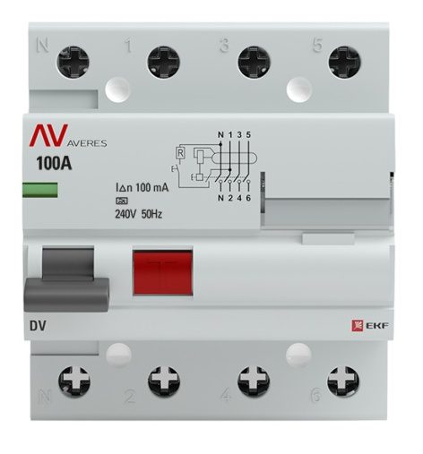 фото УЗО  EKF rccb-4-100-100-a-av в Красноярске