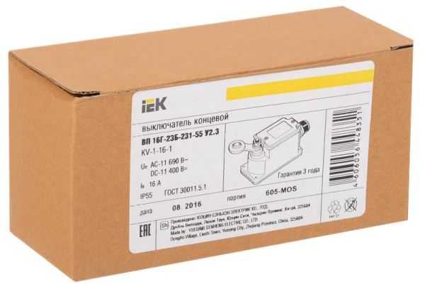фото Выключатель  IEK KV-1-16-1 в Уфе