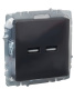 фото Розетка USB  IEK BR-U21-D31-K53 в Уфе