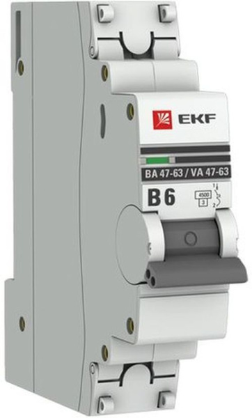фото Автоматический выключатель  EKF mcb4763-1-06B-pro в Екатеринбурге