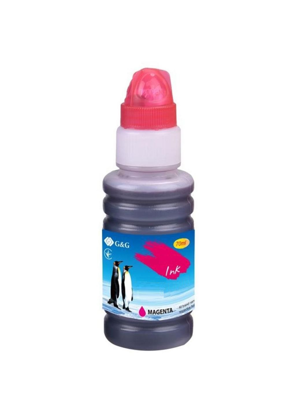 

Чернила G&G GG-GI-41M для Canon Pixma G1420/G2420/G2460/G3420/G3460, 70 ml, пурпурные, GG-GI-41M