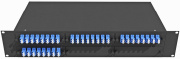 фото Кросс оптический стоечный TopLAN КРС-Top-2U-64LC/U-OS2-BK