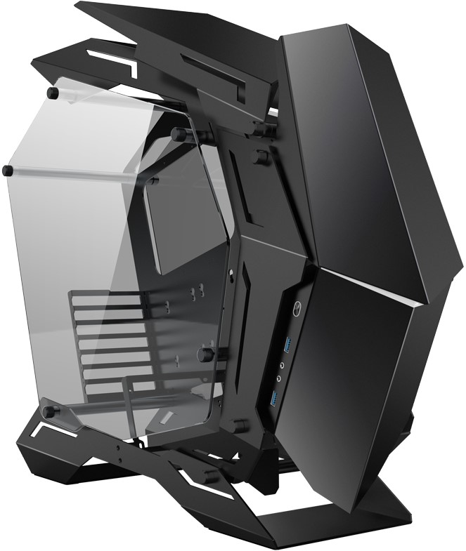 

Корпус ATX JONSBO MOD3 MOD3 Black черный, без БП, боковые панели из закаленного стекла, 2*USB 3.0, audio, MOD3