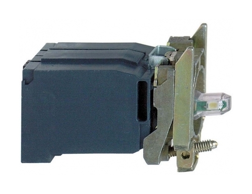 

Корпус Schneider Electric ZB4BV5D3 зеленой сигнальной лампы, с трансформатором питания 400В, ZB4BV5D3