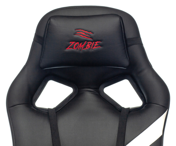 фото Кресло игровое Бюрократ ZOMBIE DRIVER WH в Уфе