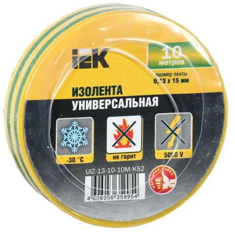 фото Изолента  IEK UIZ-13-10-10M-K52 в Перми