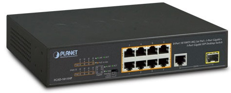 фото Коммутатор PoE Planet FGSD-1011HP в Омске
