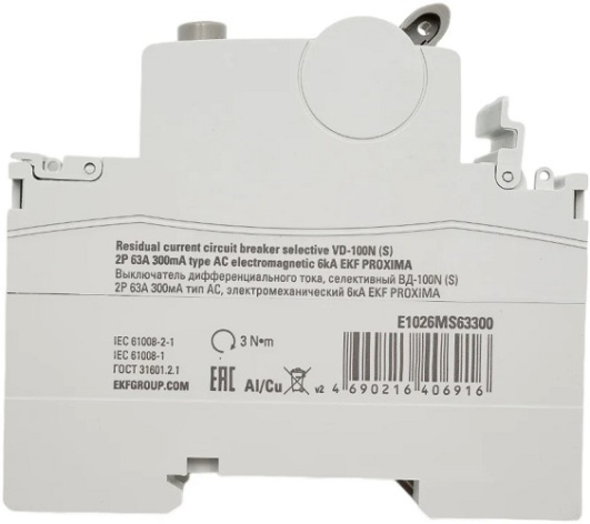 фото УЗО  EKF E1026MS63300 в Красноярске