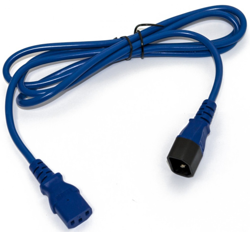 фото Кабель питания  Hyperline PWC-IEC13-IEC14-1.8-BL в Челябинске