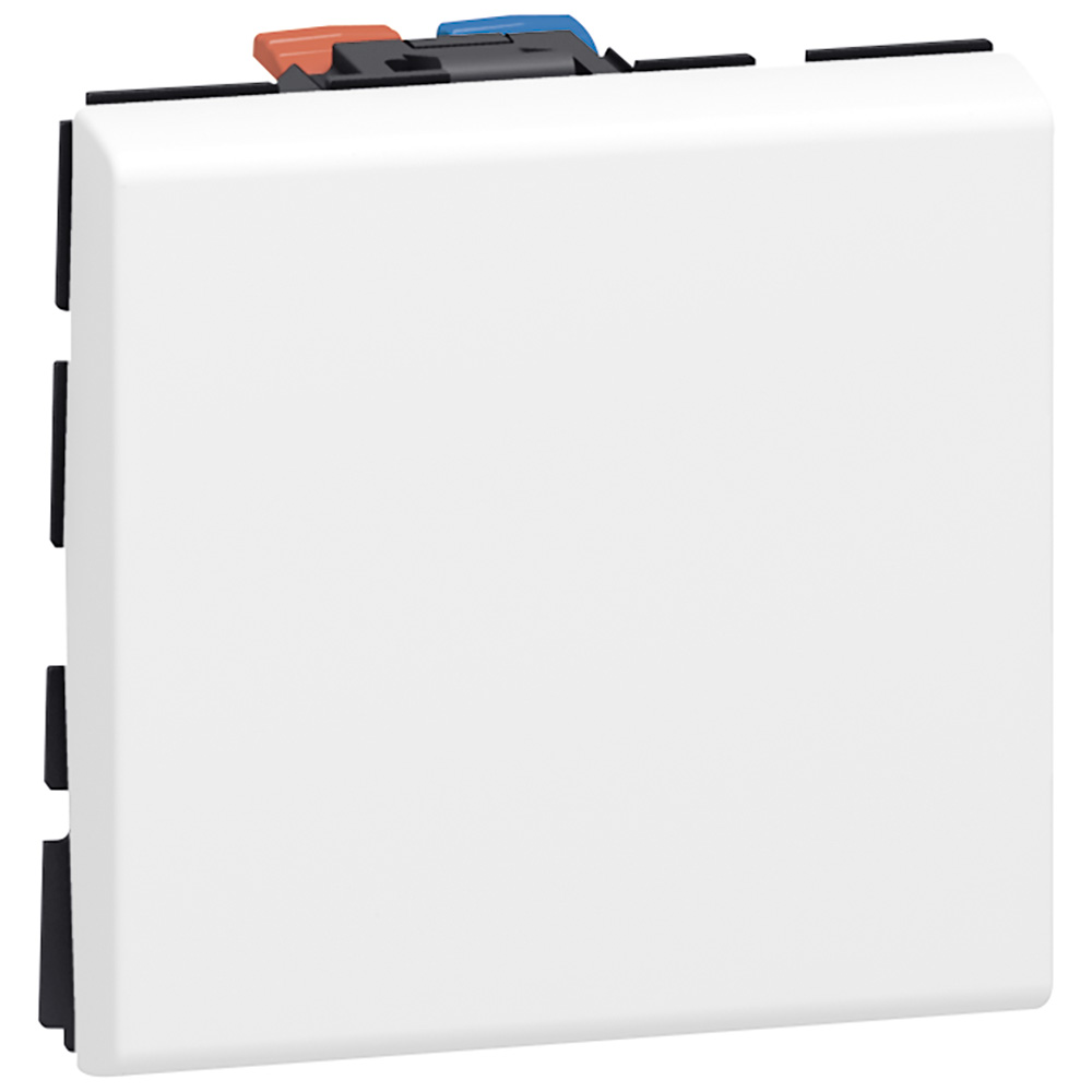 

Переключатель Legrand 077021L - Программа Mosaic - промежуточный, 2 модуля, 10 AX, белый, 077021L