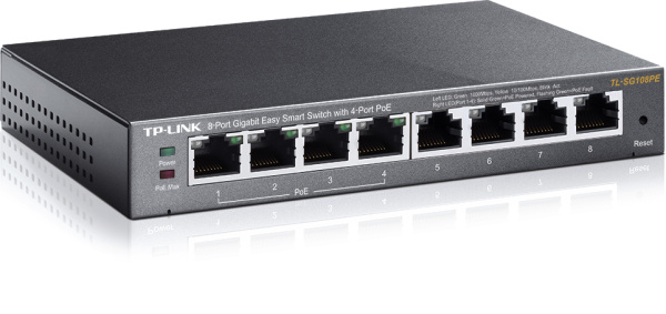 фото Коммутатор PoE TP-LINK TL-SG108PE в Казани
