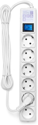 фото Сетевой фильтр  Power Cube SPG(5+1)-16B-1,9М в Уфе