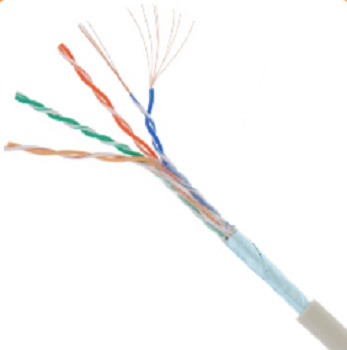 фото Кабель патч-корд F/UTP 5e кат. 1м NikoMax NMC-PC4SD55B-010-GY в Казани