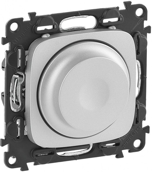 

Светорегулятор Legrand 752960 Valena ALLURE DIY, поворотный, 300Вт, универсальный, без нейтрали, алюминий, 752960