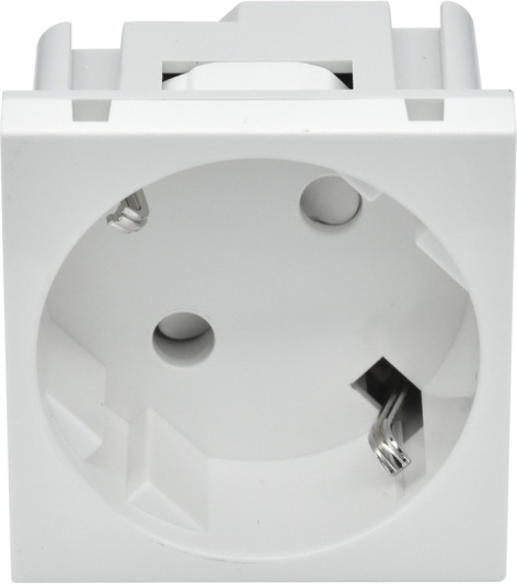 фото Розетка с заземлением IEK PR-KK40D-RSZH-2-2-45-K01 в Уфе
