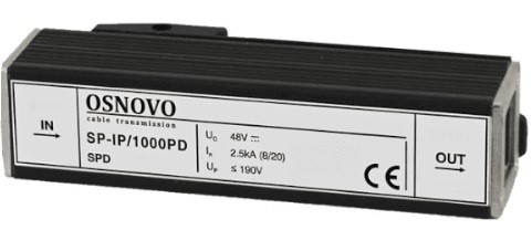 

Грозозащита OSNOVO SP-IP4/1000PD, SP-IP4/1000PD