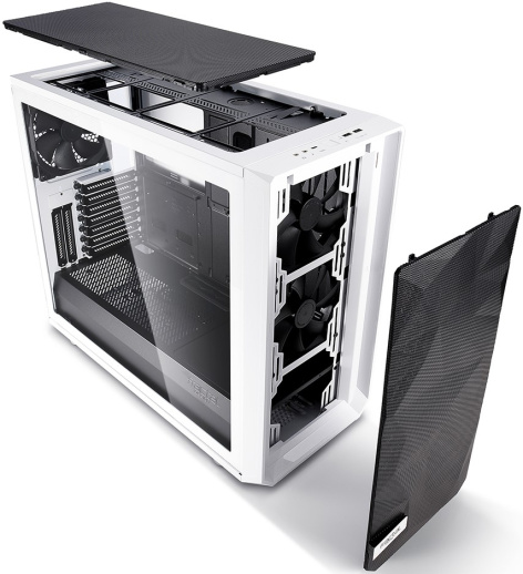 фото Корпус ATX Fractal Design Meshify S2 White