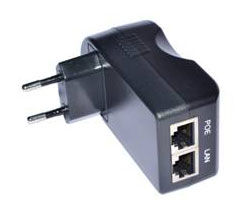 

Инжектор PoE OSNOVO Midspan-1/151A мощность PoE до 15.4W. Напряжение PoE - 48V(конт. 4,5 (+); 7,8 (-)), Fast Ethernet. Порты: вх. - RJ45(FE, 10/100 Ba, Midspan-1/151A
