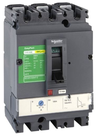 

Автоматический выключатель Schneider Electric LV540550 EasyPact CVS 400F 36kA 3P MA320, LV540550
