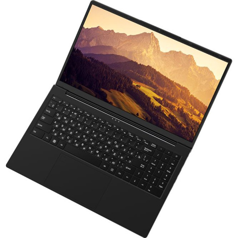 фото Ноутбук Rikor Pro 3 15 OH-03 15.6" (Intel Core i3, 16Гб DDR4, SSD 512 Гб, Iris Xe Graphics, Windows 11 Профессиональная) Черный [790F3002]