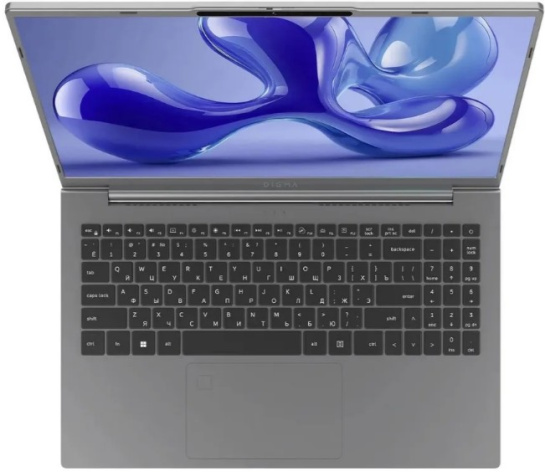 фото Ноутбук Digma Ascend 15.6" (Intel Core i5, 16Гб DDR4, SSD 512 Гб, UHD Graphics, Windows 11 Домашняя) Серый [DN15P5-ADXW07]