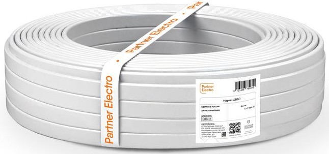 

Шнур Партнёр Электро ШВВП 2х0.75 380В Б (бухта 5м) УТ-00000148, ШВВП 2х0.75 380В Б (бухта 5м) УТ-00000148