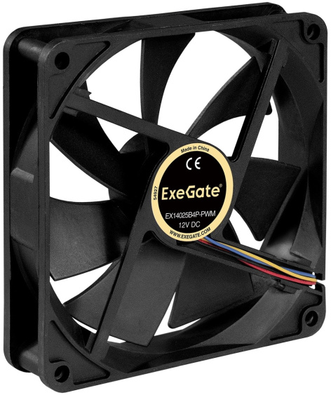 фото Вентилятор для корпуса Exegate EX14025B4P-PWM в Уфе