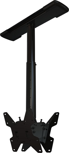 

Крепление потолочное Wize C37D36A для 2-х телевизоров, 13-37”, до 73кг, длина 61-91 см, C37D36A