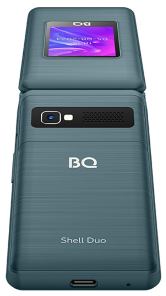 фото Мобильный телефон  BQ 2412 Shell Duo Blue в Уфе