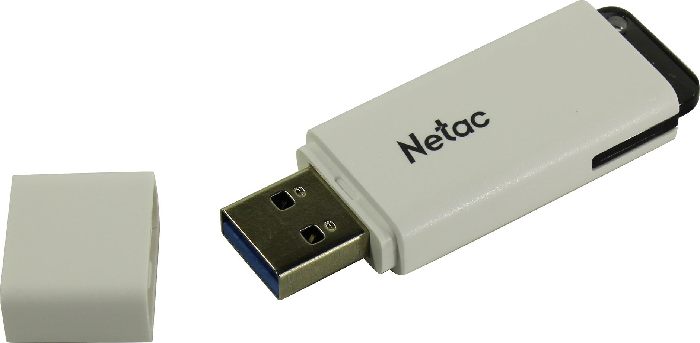 

Накопитель USB 3.0 16GB Netac NT03U185N-016G-30WH U185, белый, NT03U185N-016G-30WH