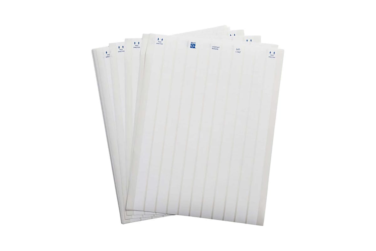 

Этикетки Brady ELAT-18-361-2.5 brd29856 25мм х 34мм для маркировки кабеля 4Pr. cat.5 UTP, белые, полиэстер (45 листов/56 этикеток на листе), ELAT-18-361-2.5