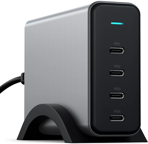 

Зарядное устройство Satechi ST-UC165GM-EU 4*USB Type-C, серый, ST-UC165GM-EU