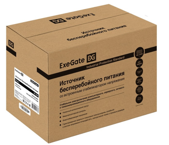 фото Комплект  Exegate SineTower SZ-1000.LCD.AVR.2SH.1C13.USB в Волгограде