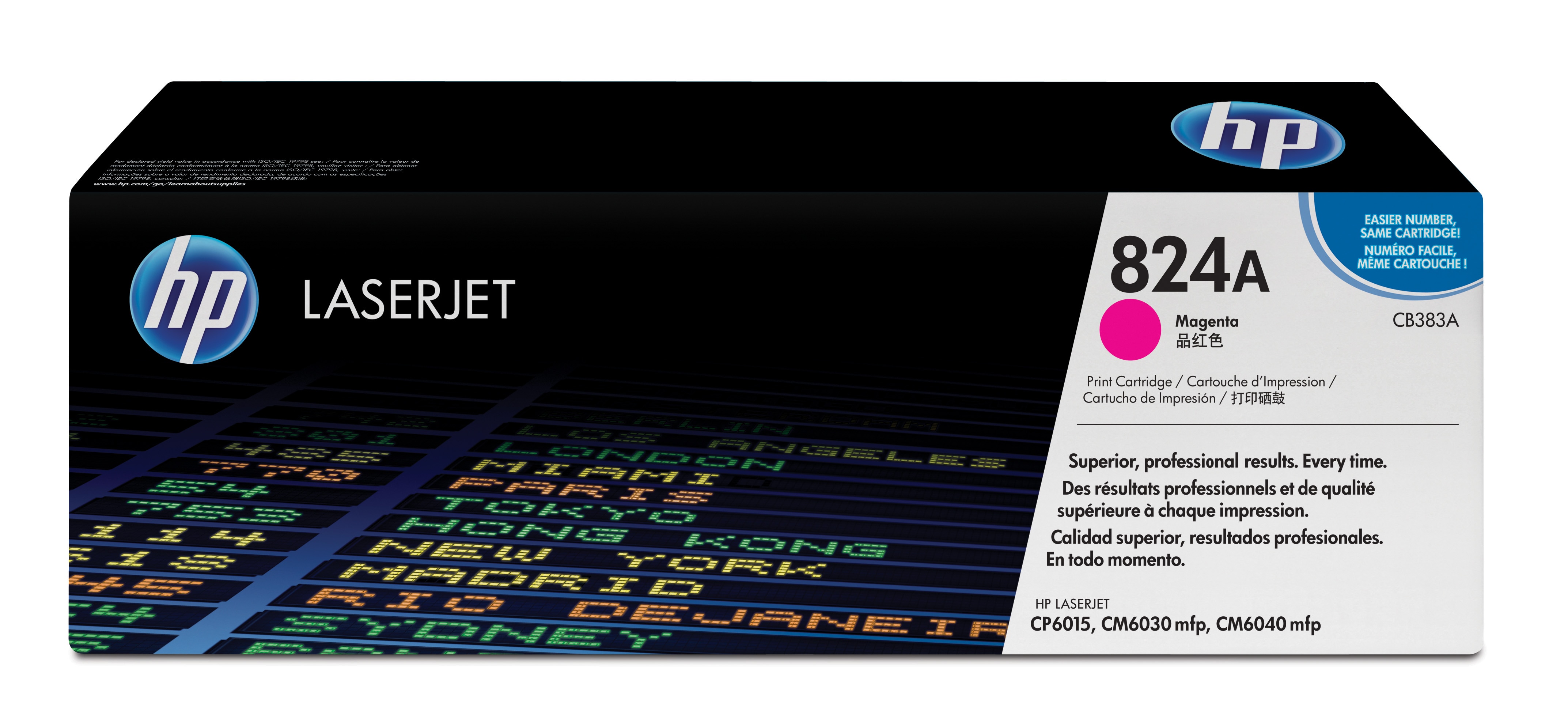 

Картридж HP 824A CB383A для принтера Color LaserJet CP6015/CM6030/CM6040 пурпурный, 824A