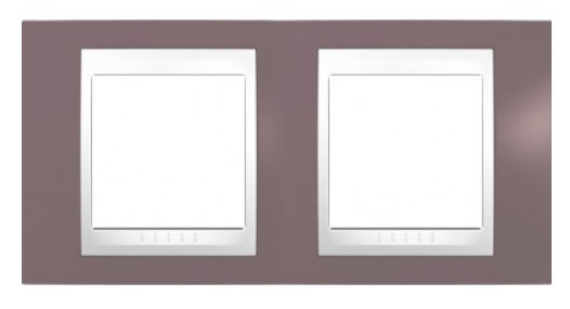 

Рамка Schneider Electric MGU6.004.571 Unica Хамелеон 2 поста, IP20 (какао/бежевая), MGU6.004.571